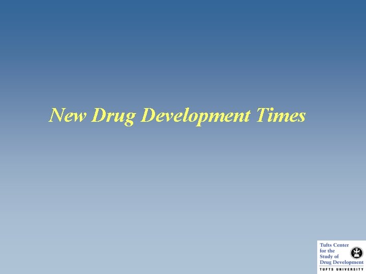 New Drug Development Times 