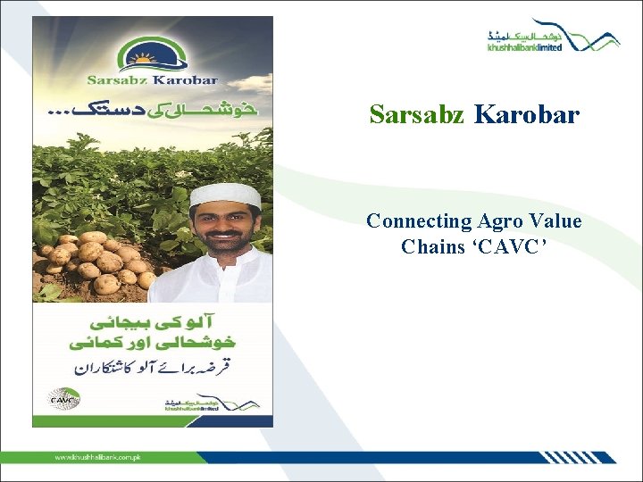 Sarsabz Karobar Connecting Agro Value Chains ‘CAVC’ 