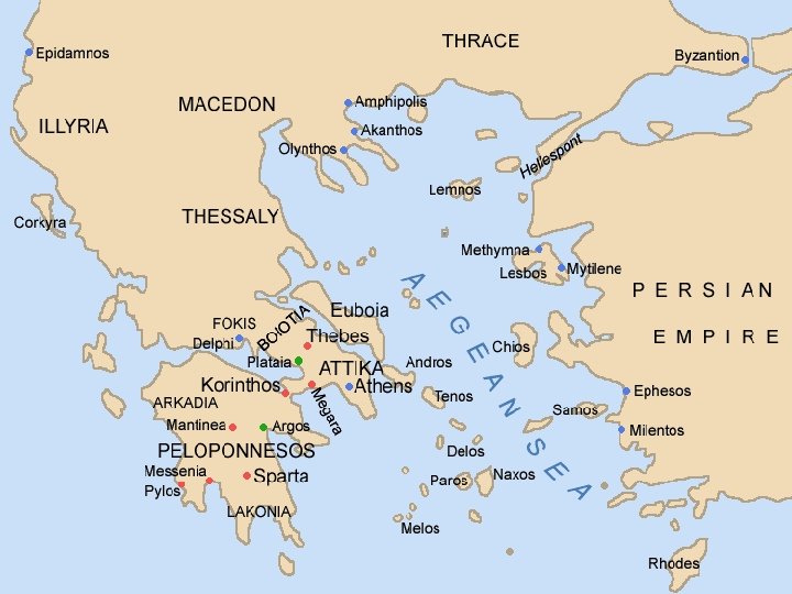 Golden Age of Athens • Athens: political and military power in Greece • period