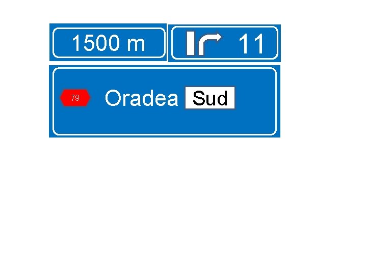 1500 m 79 Sud Oradea Sud 11 