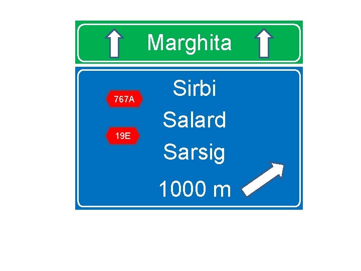 Marghita 767 A 19 E Sirbi Salard Sarsig 1000 m 