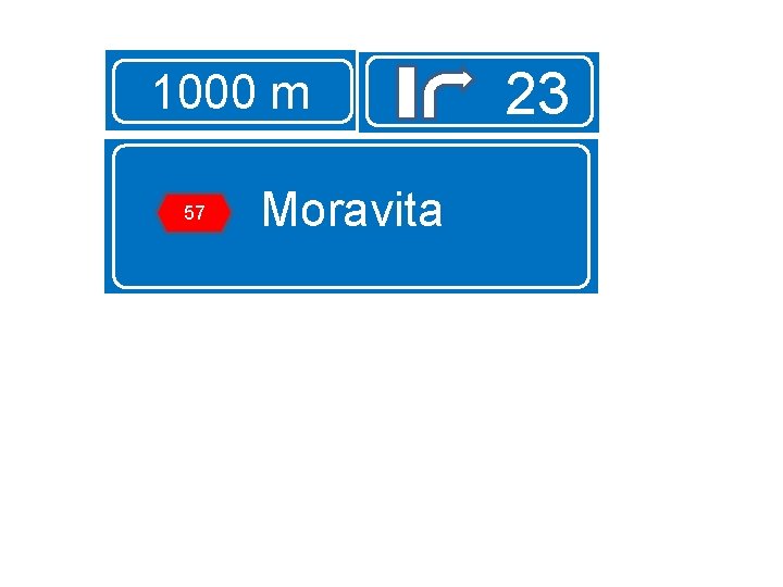 1000 m 57 Moravita 23 