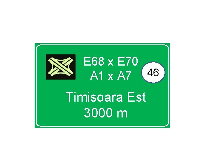 E 68 x E 70 A 1 x A 7 46 Timisoara Est 3000