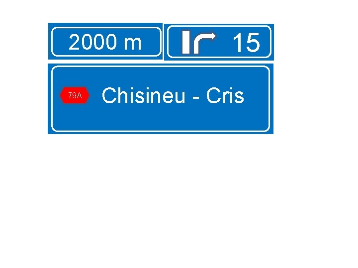 2000 m 79 A 15 Chisineu - Cris 