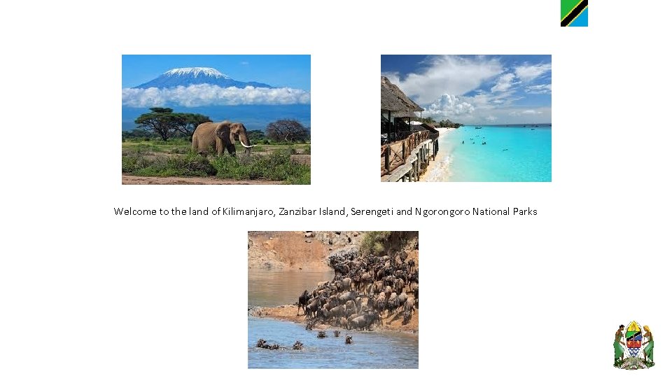 Welcome to the land of Kilimanjaro, Zanzibar Island, Serengeti and Ngorongoro National Parks 