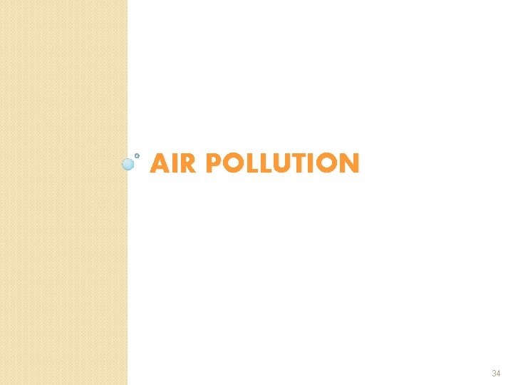 AIR POLLUTION 34 