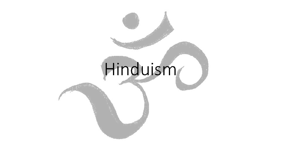 Hinduism 