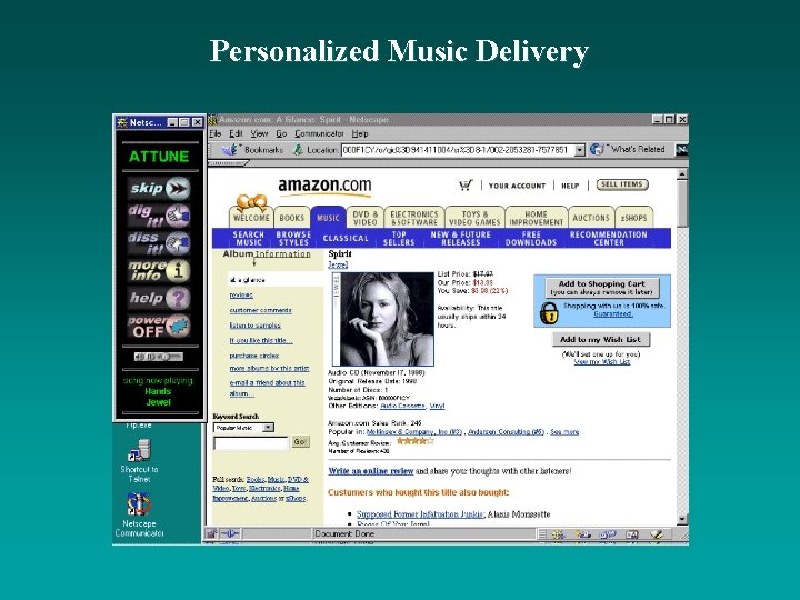 Personalized Music Delivery 