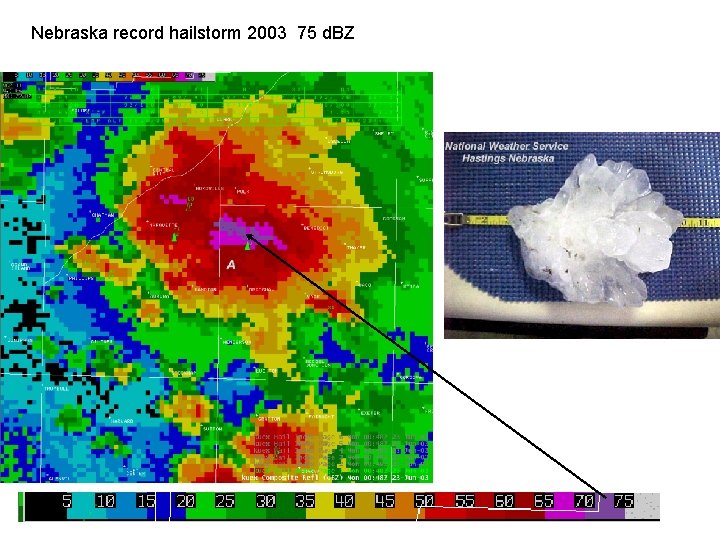 Nebraska record hailstorm 2003 75 d. BZ Nebraska record hailstorm 2003 75 d. BZ