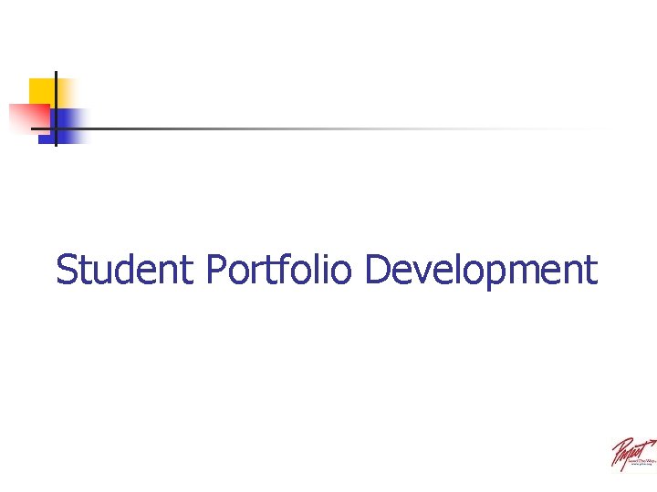 Student Portfolio Development 