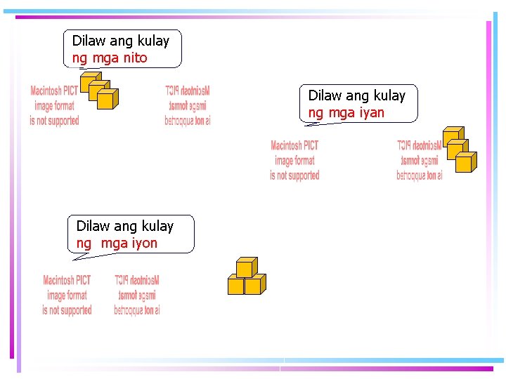 Dilaw ang kulay ng mga nito Dilaw ang kulay ng mga iyan Dilaw ang