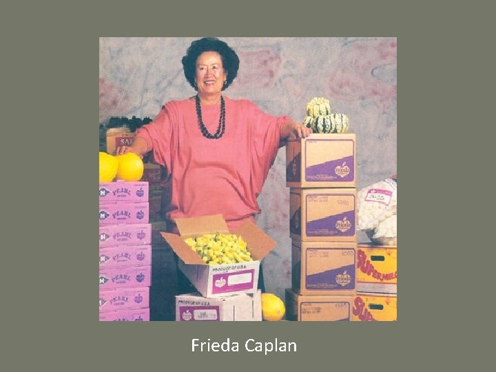 Frieda Caplan Frieda Caplan