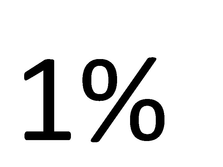 1% 