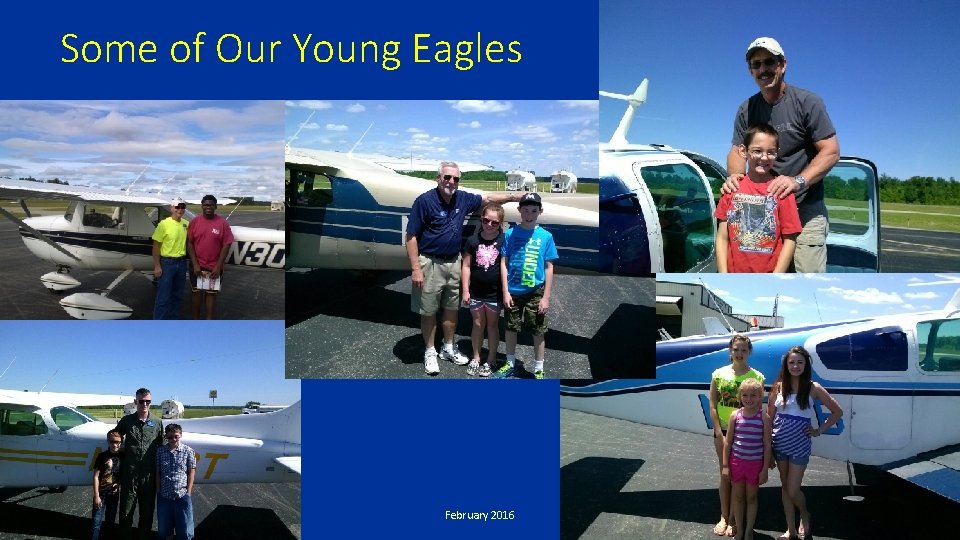 Some of Our Young Eagles February 2016 