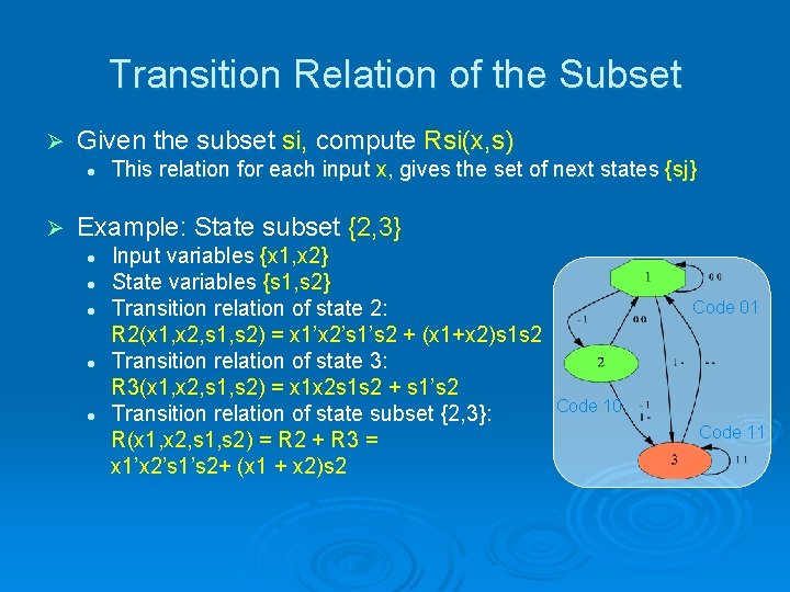 290 N The Unknown Component Problem Lecture 13