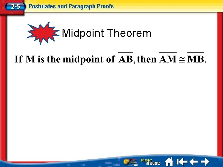 Midpoint Theorem 