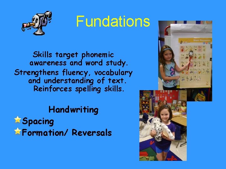 Fundations Skills target phonemic awareness and word study. Strengthens fluency, vocabulary and understanding of