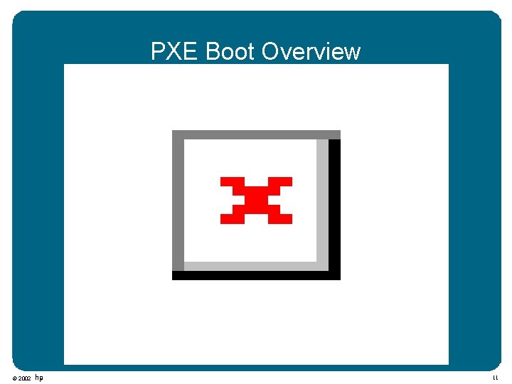 PXE Boot Overview © 2002 11 