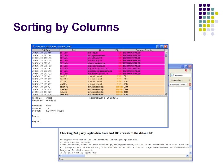 Sorting by Columns 