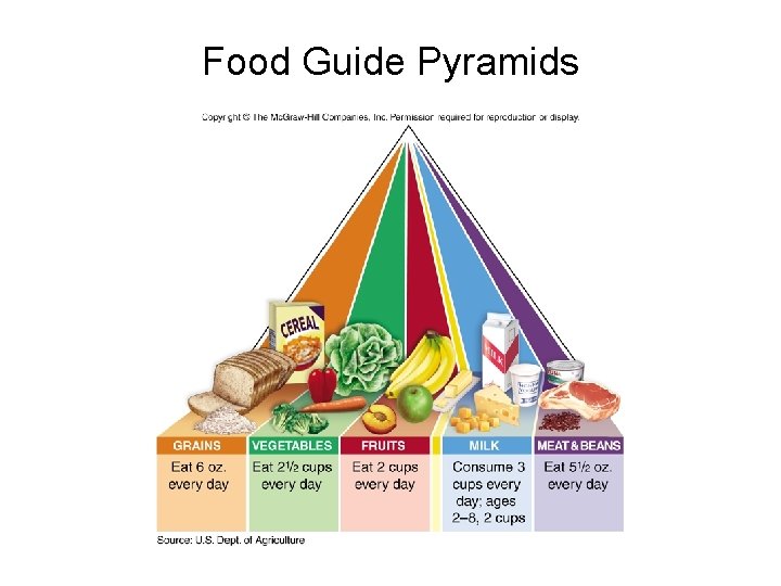 Food Guide Pyramids 