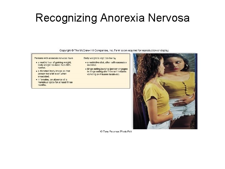 Recognizing Anorexia Nervosa 