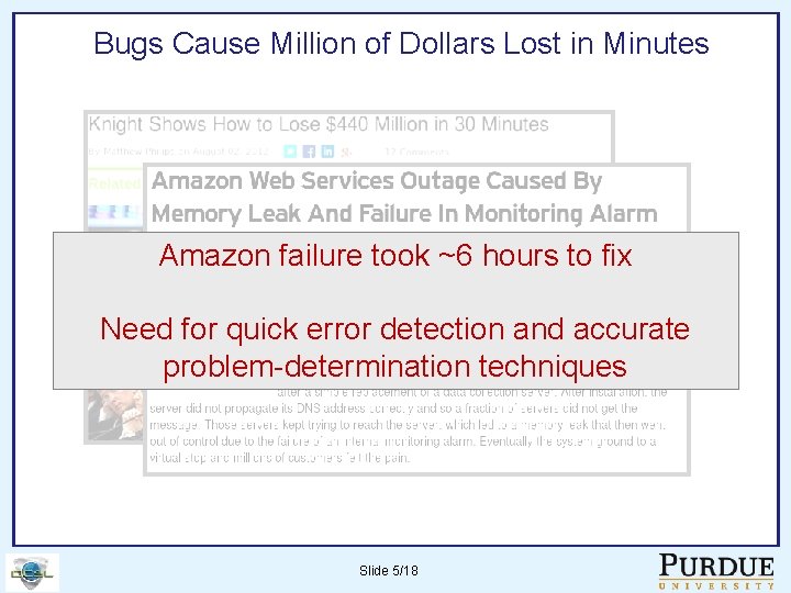 Applying Machine Learning to Computer System Dependability Problems