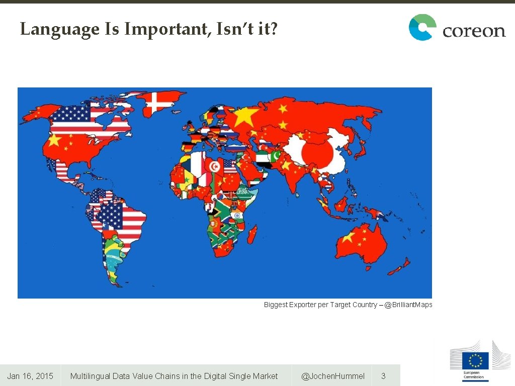 Language Is Important, Isn’t it? Biggest Exporter per Target Country – @Brilliant. Maps Jan Language Is Important, Isn’t it? Biggest Exporter per Target Country – @Brilliant. Maps Jan