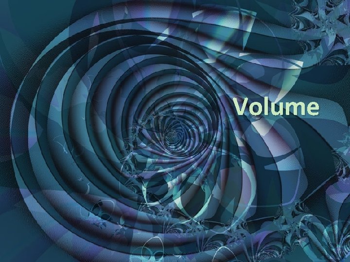 Volume 