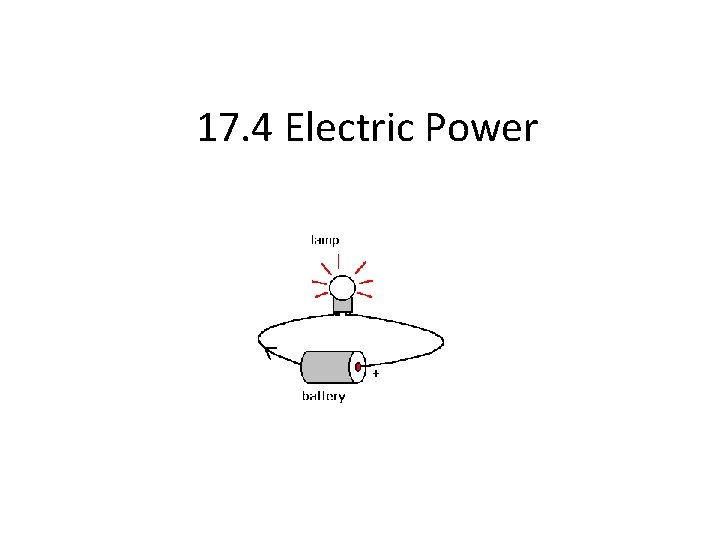 17. 4 Electric Power 