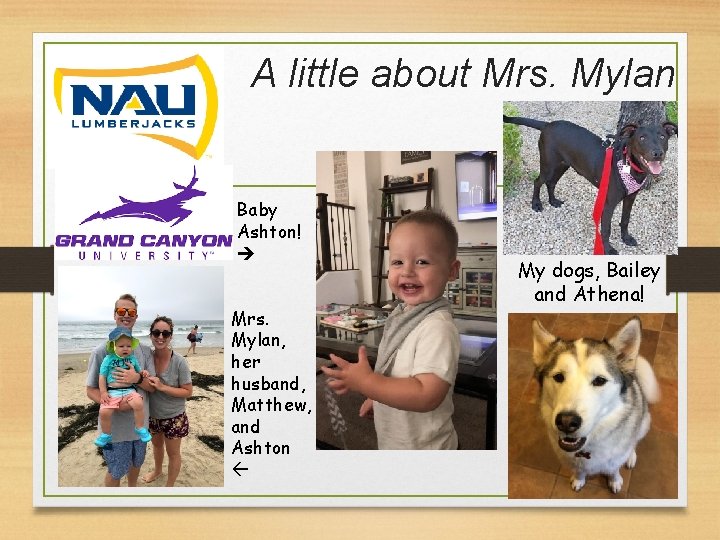 A little about Mrs. Mylan Baby Ashton! Mrs. Mylan, her husband, Matthew, and Ashton