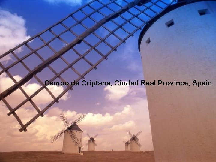 Campo de Criptana, Ciudad Real Province, Spain 