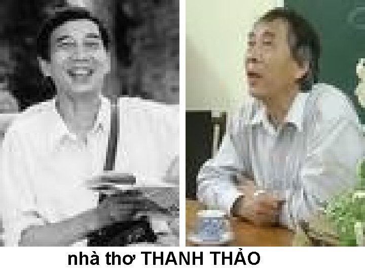 nhà thơ THANH THẢO 