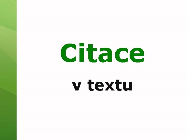 Citace v textu 