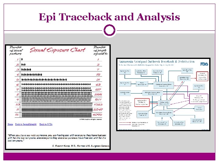 Epi Traceback and Analysis 