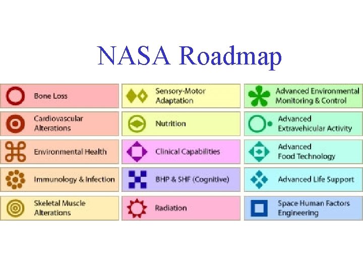 NASA Roadmap NASA Roadmap