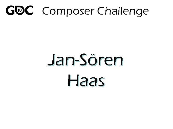Composer Challenge Jan-Sören Haas 