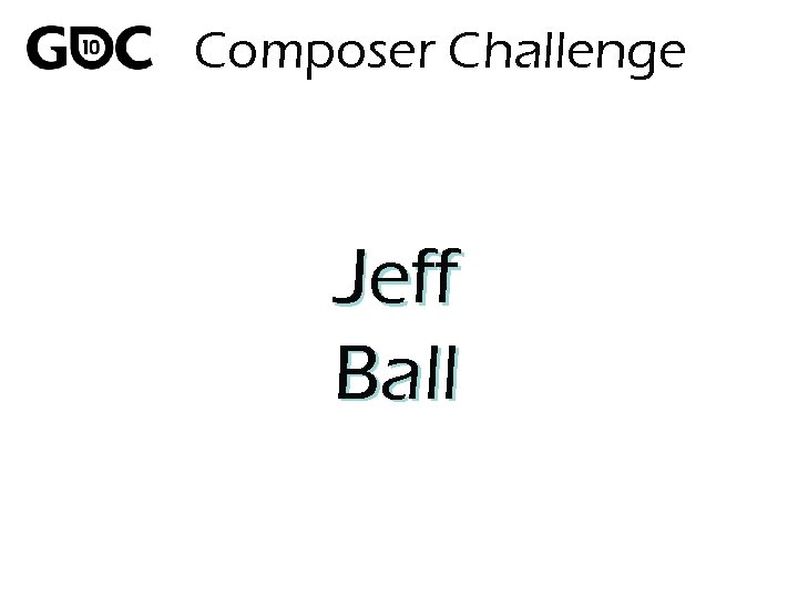 Composer Challenge Jeff Ball 
