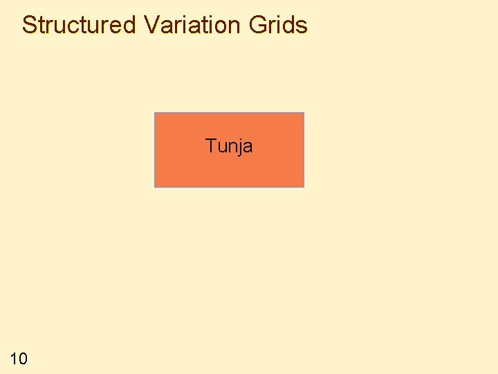 Structured Variation Grids Tunja 10 