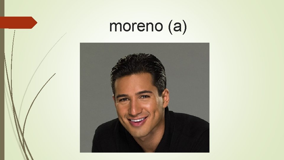 moreno (a) 