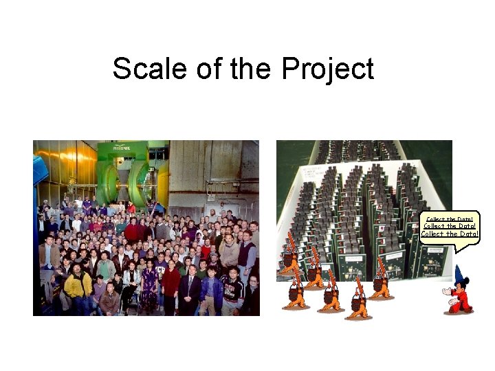Scale of the Project Collect the Data! 