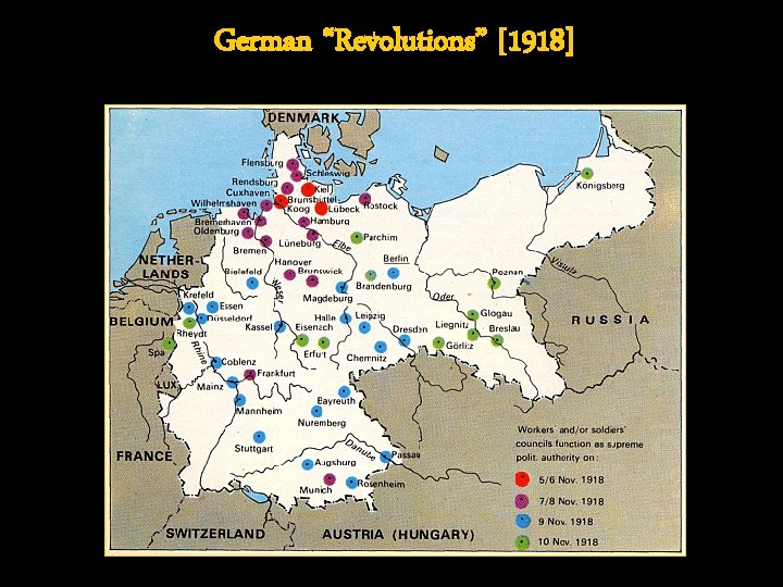 German “Revolutions” [1918] 