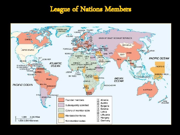 League of Nations Members 