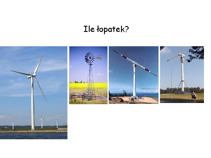 Ile łopatek? 