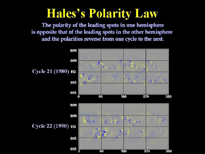 Hales’s Polarity Law 