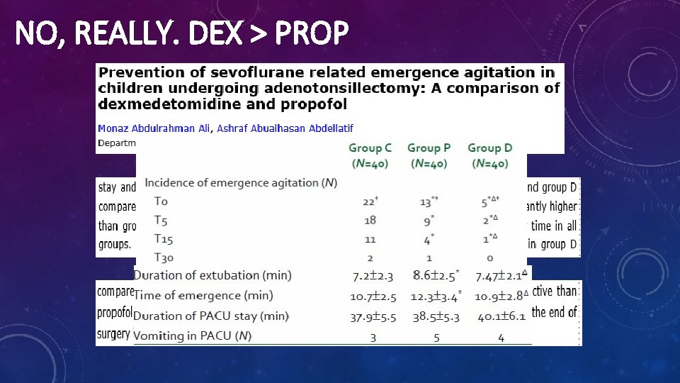 NO, REALLY. DEX > PROP 