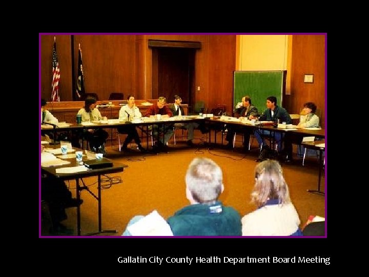 Gallatin City County Health Department Board Meeting 