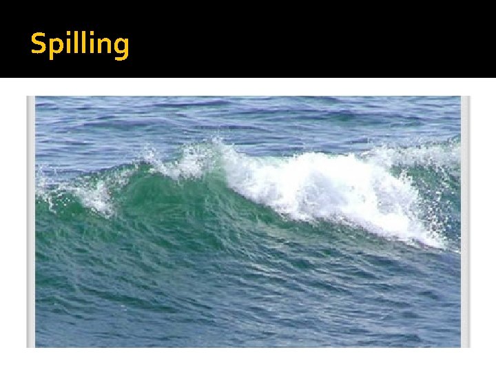 Spilling Spilling