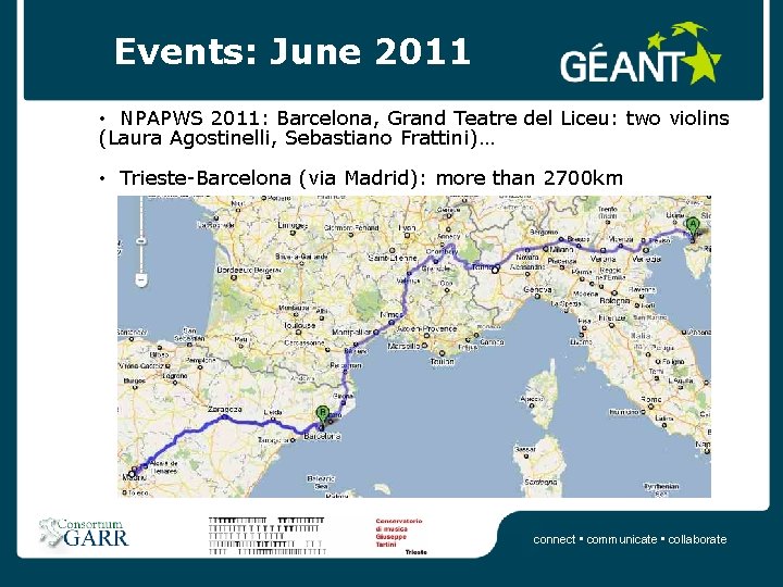 Events: June 2011 • NPAPWS 2011: Barcelona, Grand Teatre del Liceu: two violins (Laura