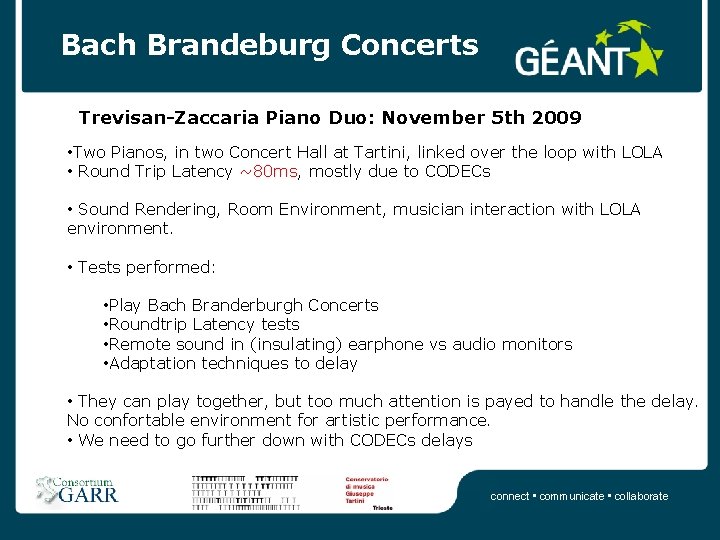 Bach Brandeburg Concerts Trevisan-Zaccaria Piano Duo: November 5 th 2009 • Two Pianos, in