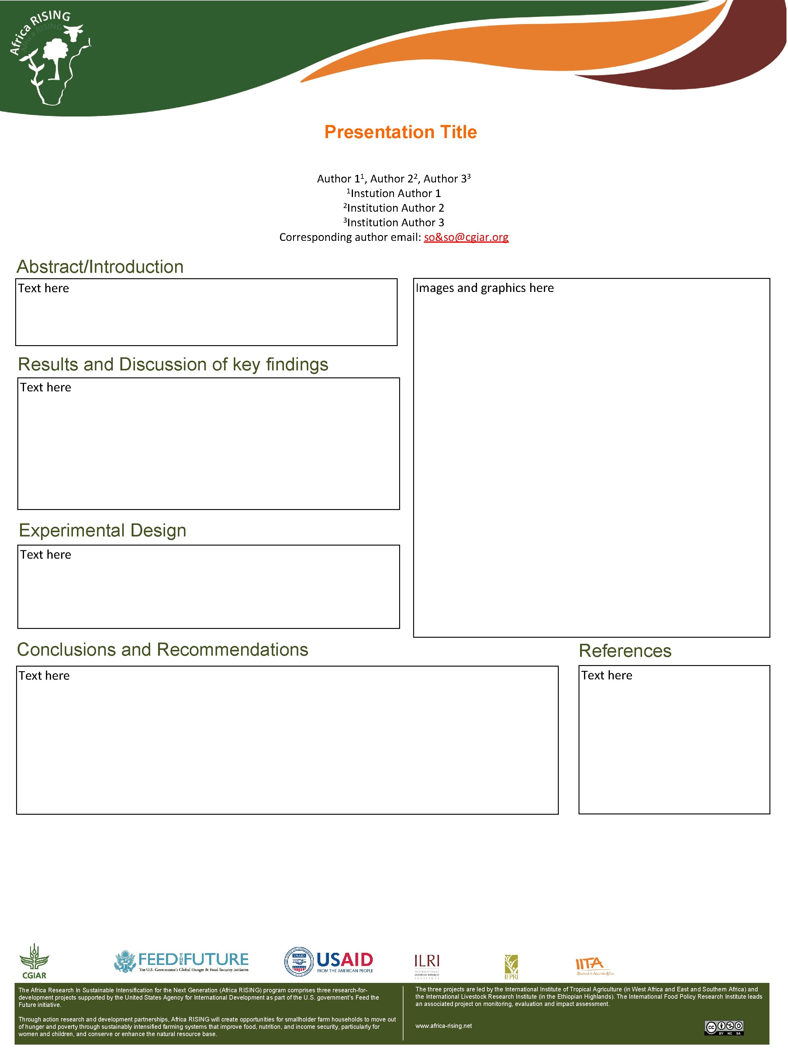 Presentation Title Author 11, Author 22, Author 33 1 Instution Author 1 2 Institution